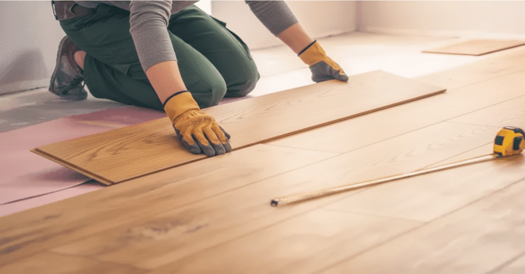 Professional flooring installation team in Richmond Hill GA